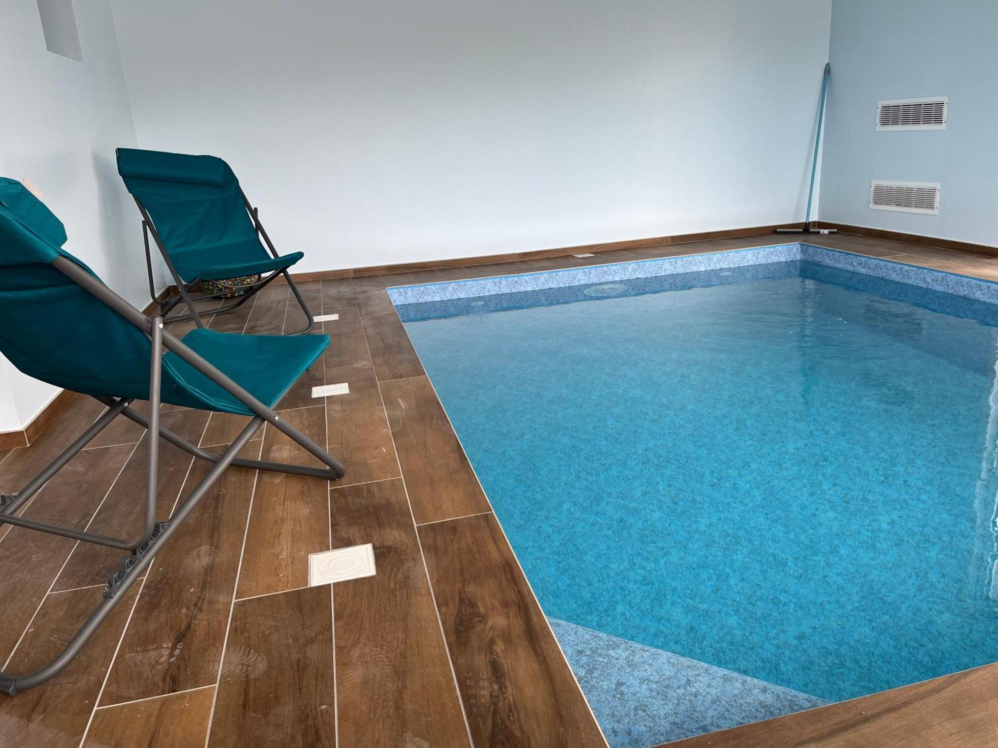 Maison Avec Piscine Interieure Privee, Buses De Spa, Jardin Clos Et Parking Aouste-sur-Sye Kültér fotó