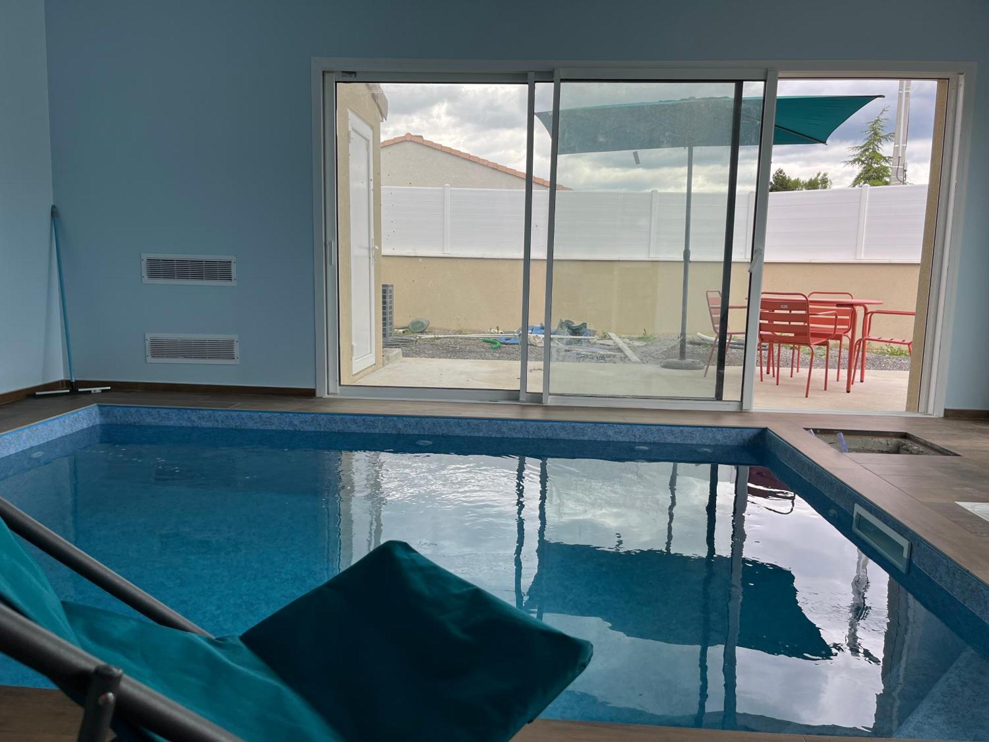 Maison Avec Piscine Interieure Privee, Buses De Spa, Jardin Clos Et Parking Aouste-sur-Sye Kültér fotó